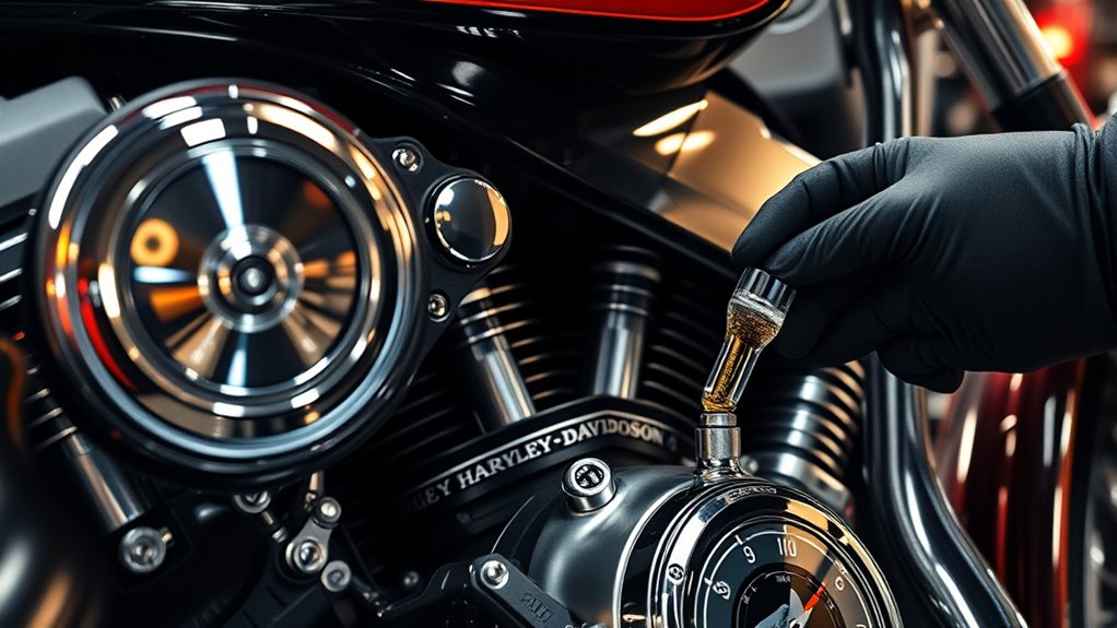 optimal harley davidson oil viscosity