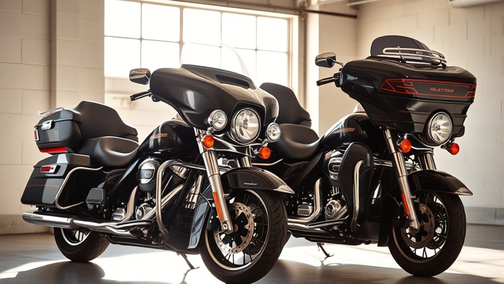premium touring motorcycle features