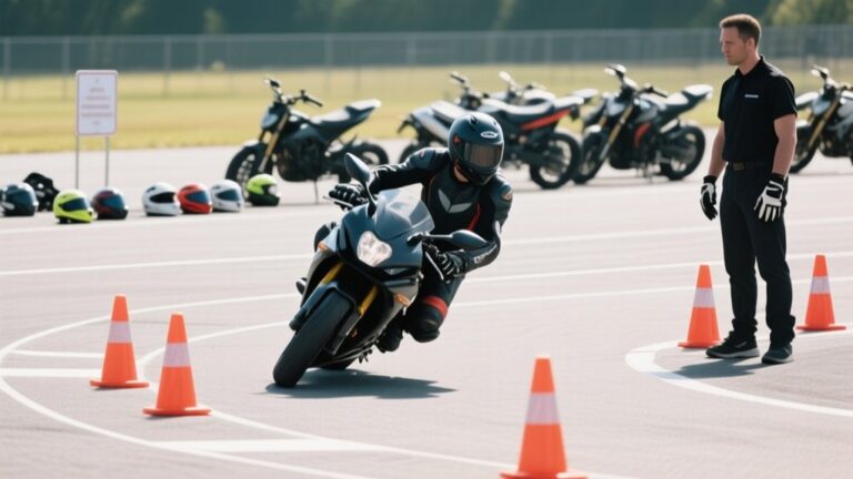 promotes safe riding skills