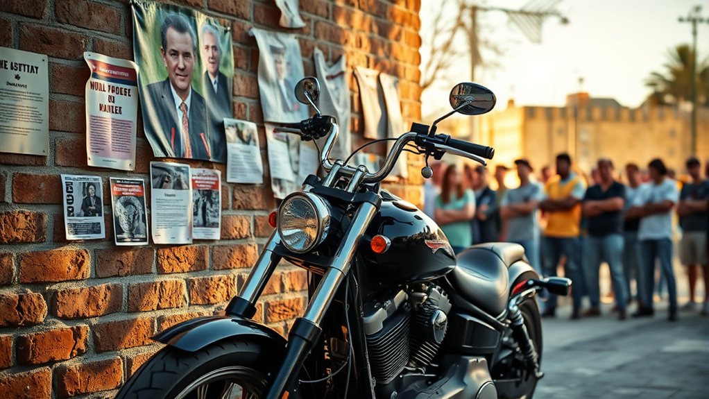 racist post damages harley