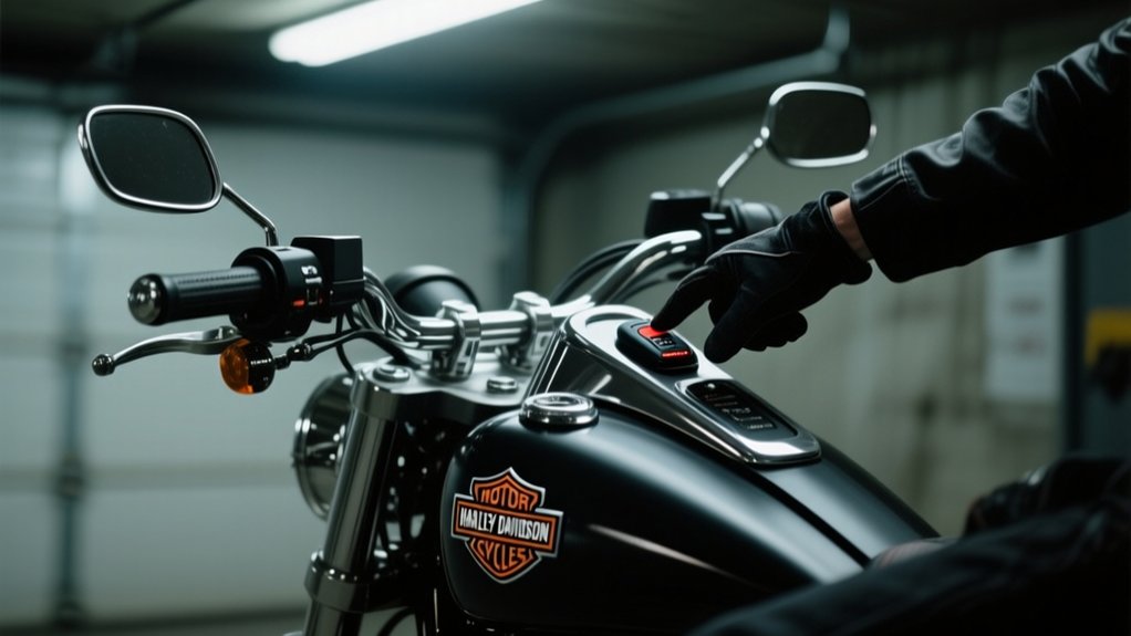 reset harley security system
