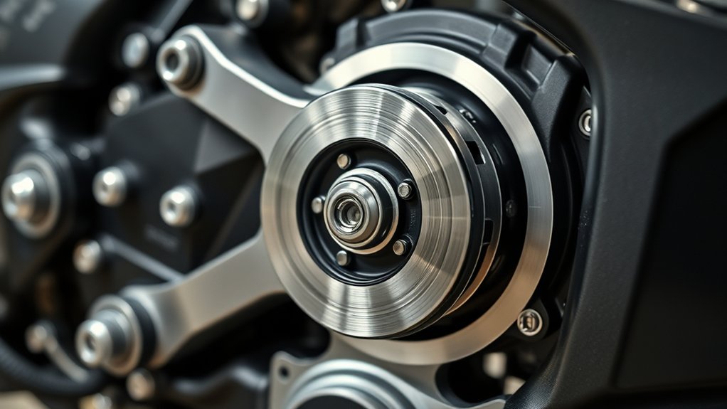 seamless belt driven gear adjustment