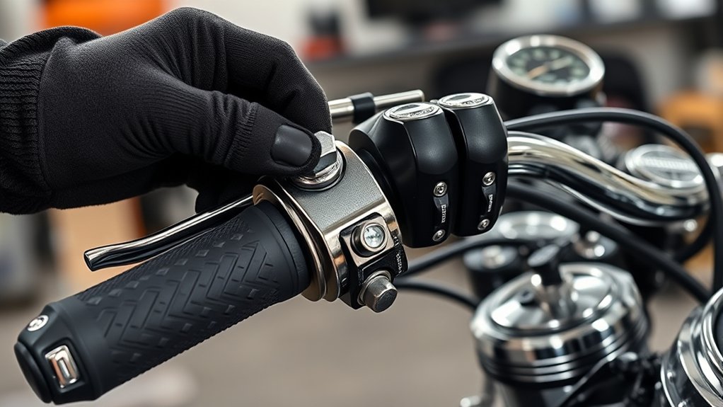 secure grips test throttle