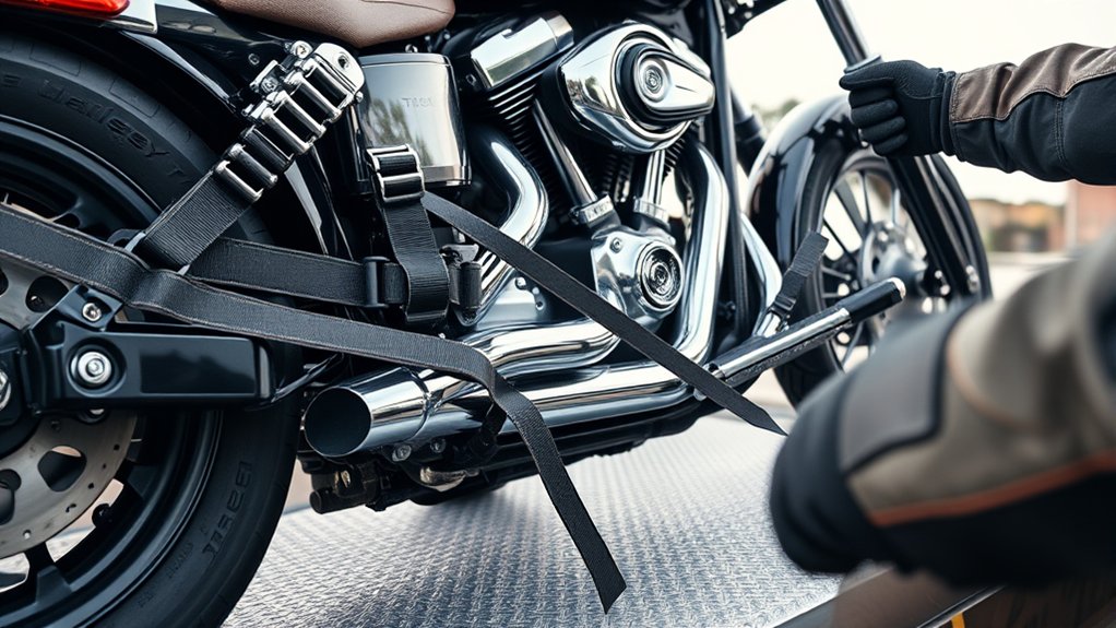 securely transport your harley safely