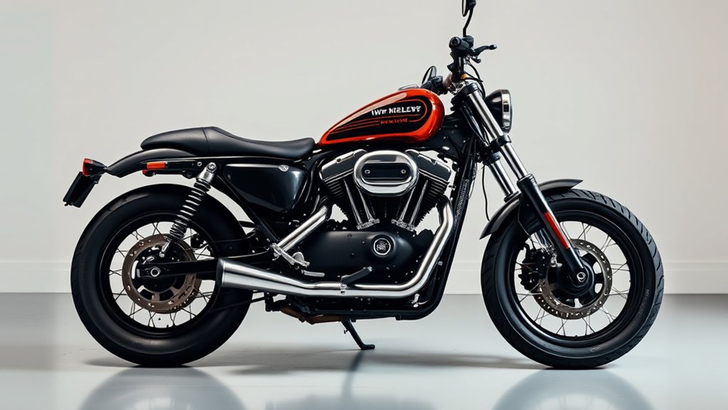 sportster weight impacts handling
