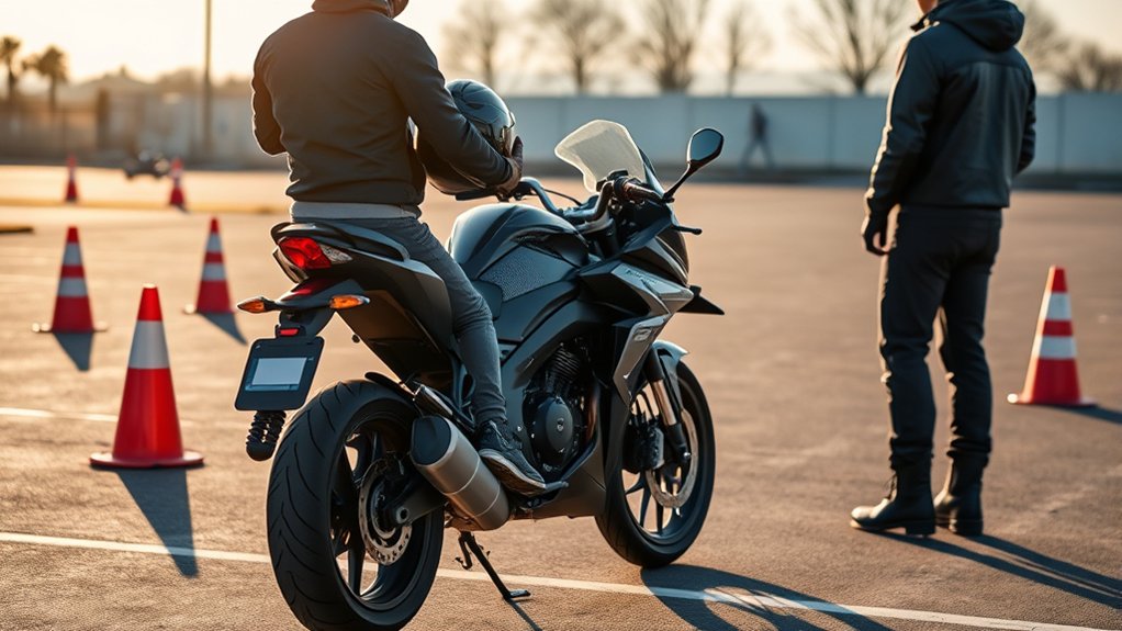 start motorcycle training early