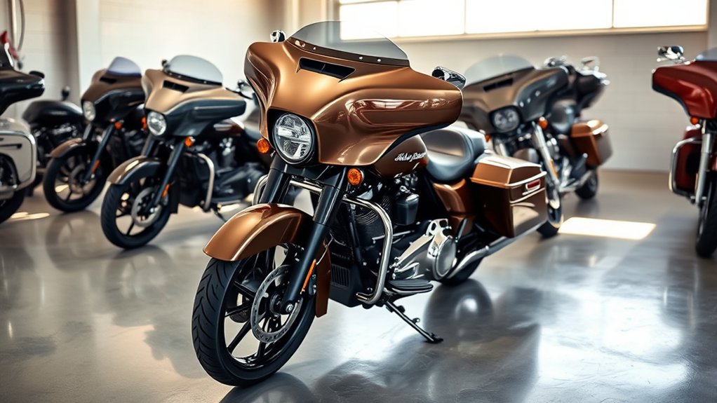 street glide model differences