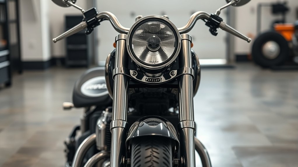 telescopic forks improve ride