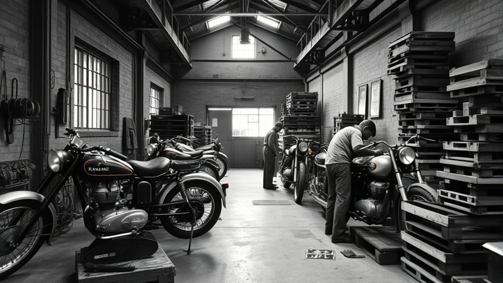 tokyo aerospace inspired motorcycle manufacturing
