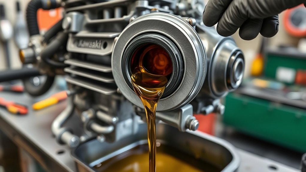 use high quality oil regularly