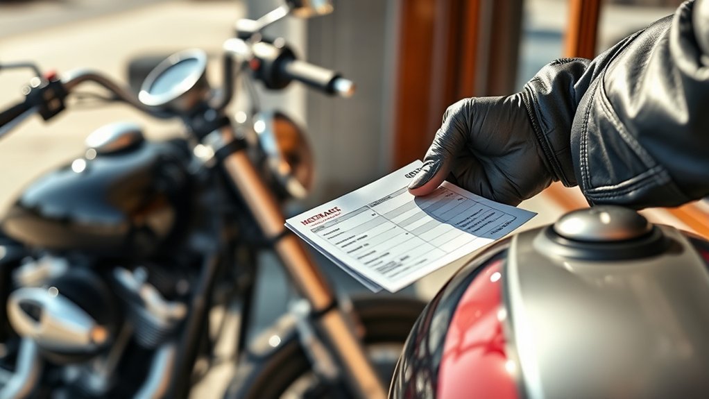 arizona motorcycle insurance proof
