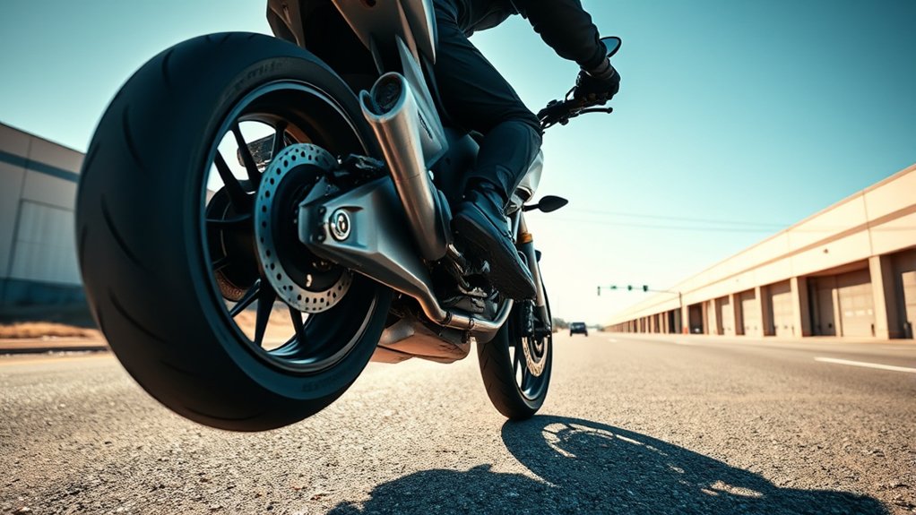 clutch initiated controlled motorcycle wheelies