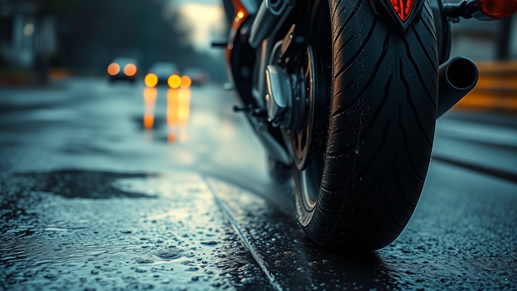 deep grooved tyres for wet