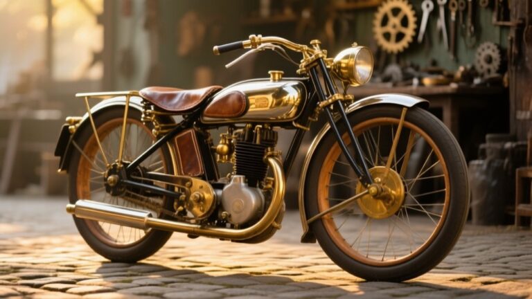 first motorcycle invention date