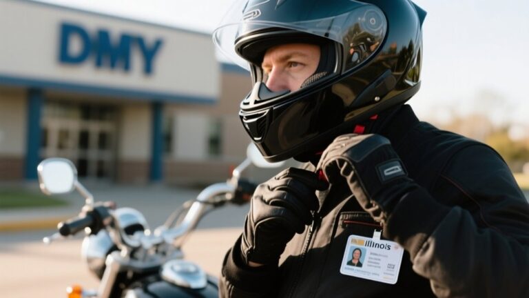 illinois motorcycle license steps