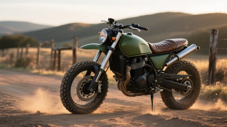 lightweight retro offroad street bike