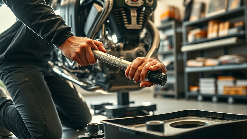 maintain motorcycle fluids brakes chain