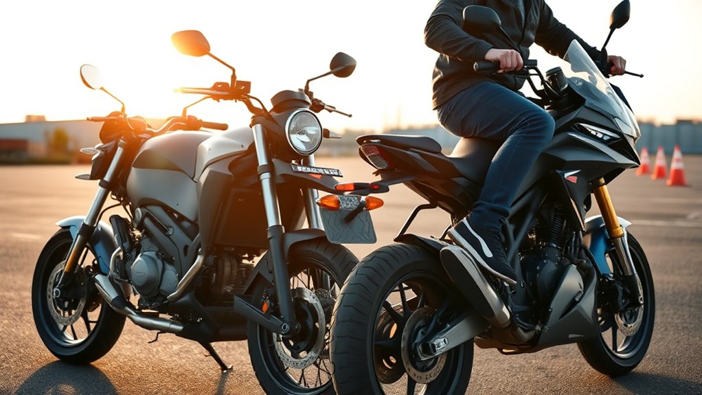 match bike size to skill