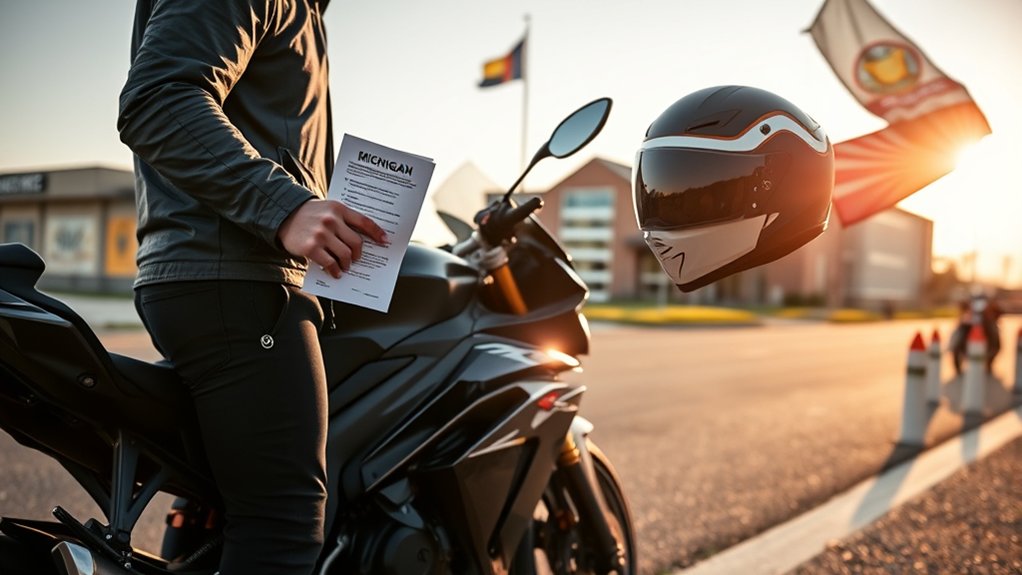 michigan motorcycle licensing requirements