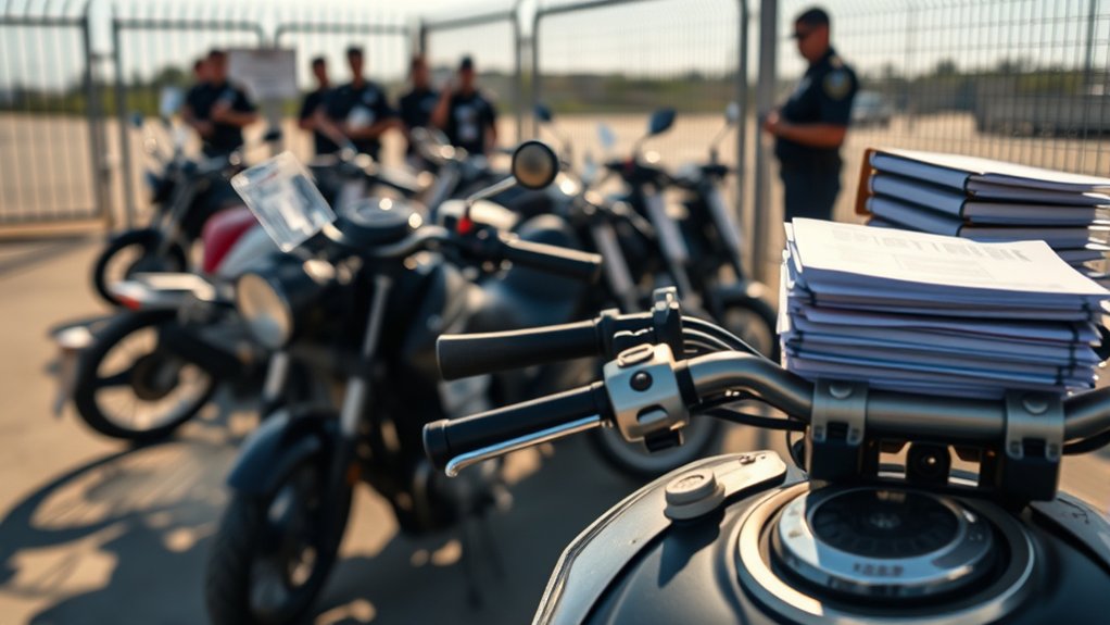motorcycle impound release requirements