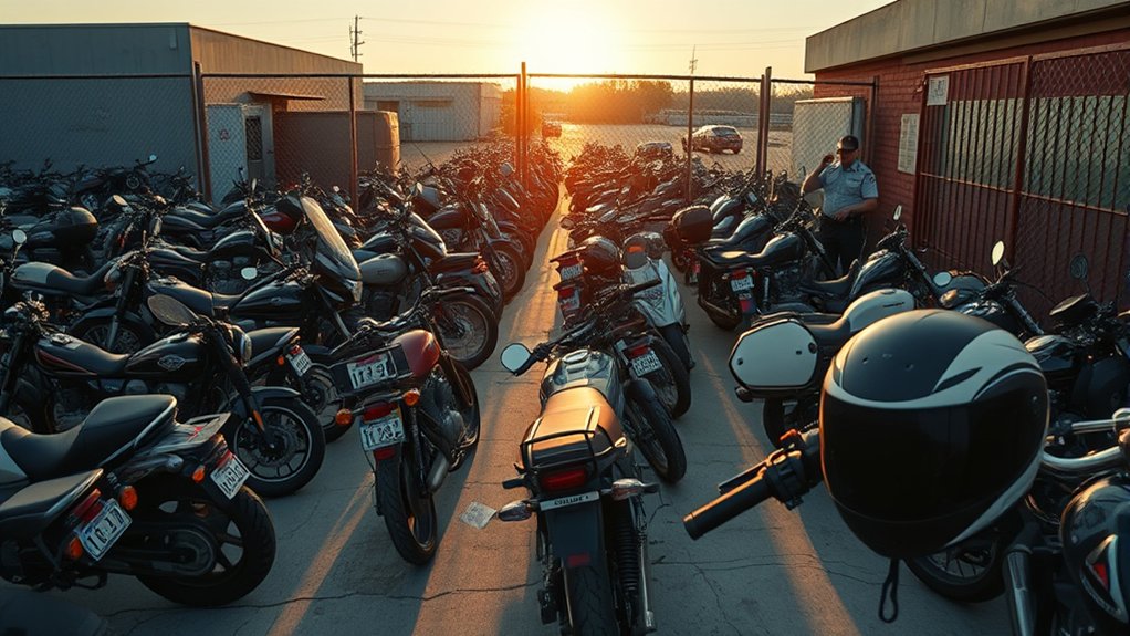 motorcycle impoundment due violations