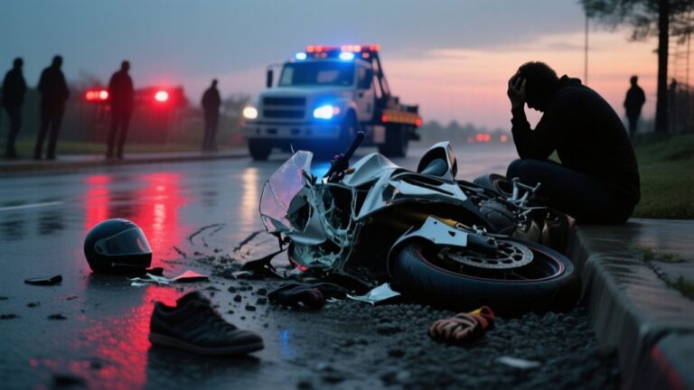 motorcycle rider crash statistics