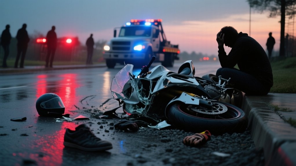 motorcycle rider crash statistics