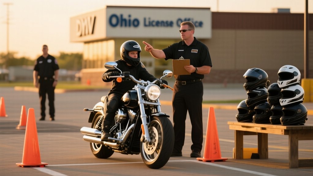 ohio motorcycle licensing steps