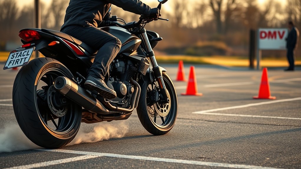 on cycle skills test requirements