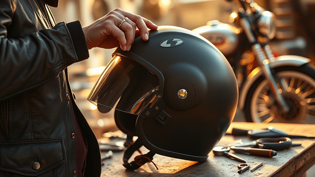 personalized protective motorcycle gear
