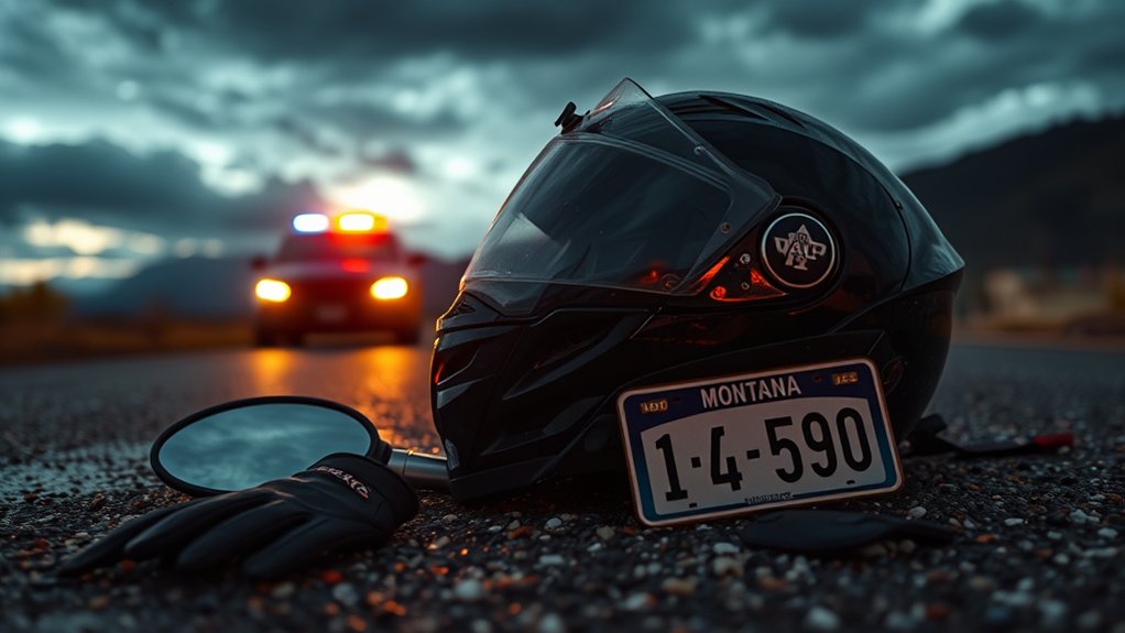 report montana motorcycle crash promptly