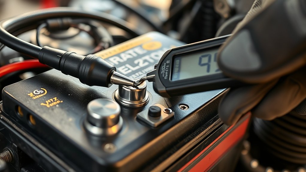 resting cranking charging voltage