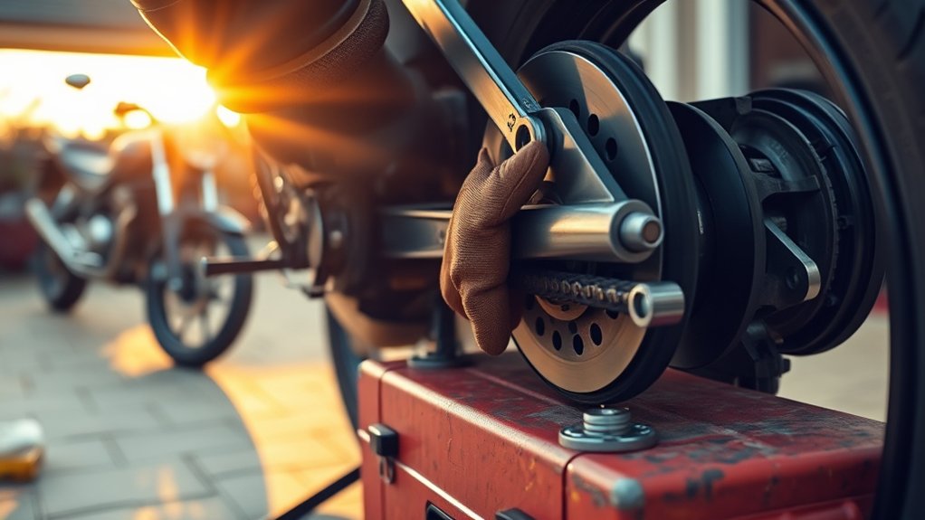 routine motorcycle maintenance prevents failure