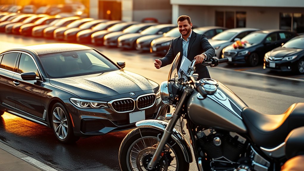 trade car for motorcycle